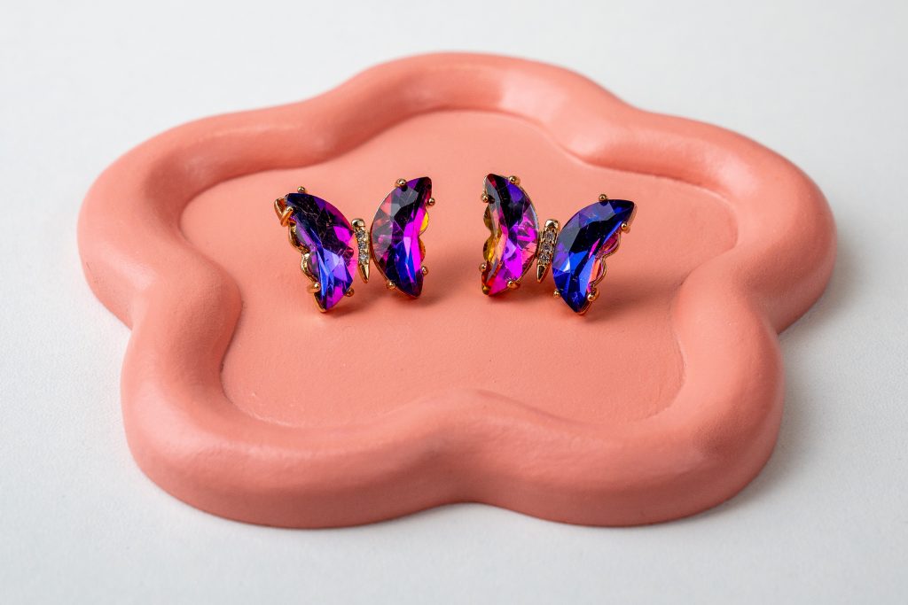 Модерни обеци “Butterfly”
