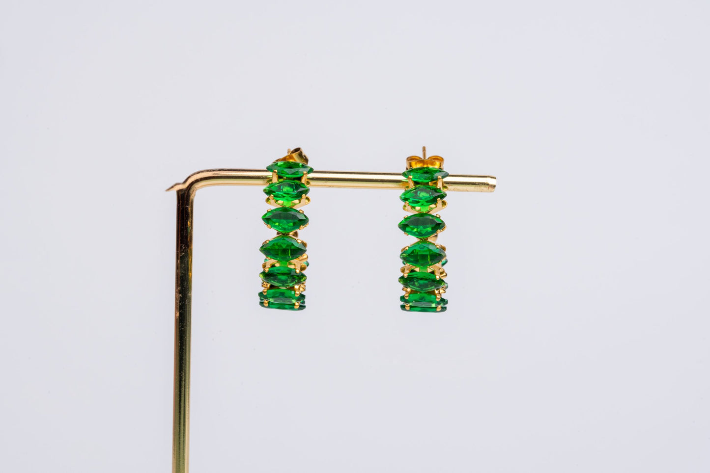 Елегантни обеци “Luxe” Green